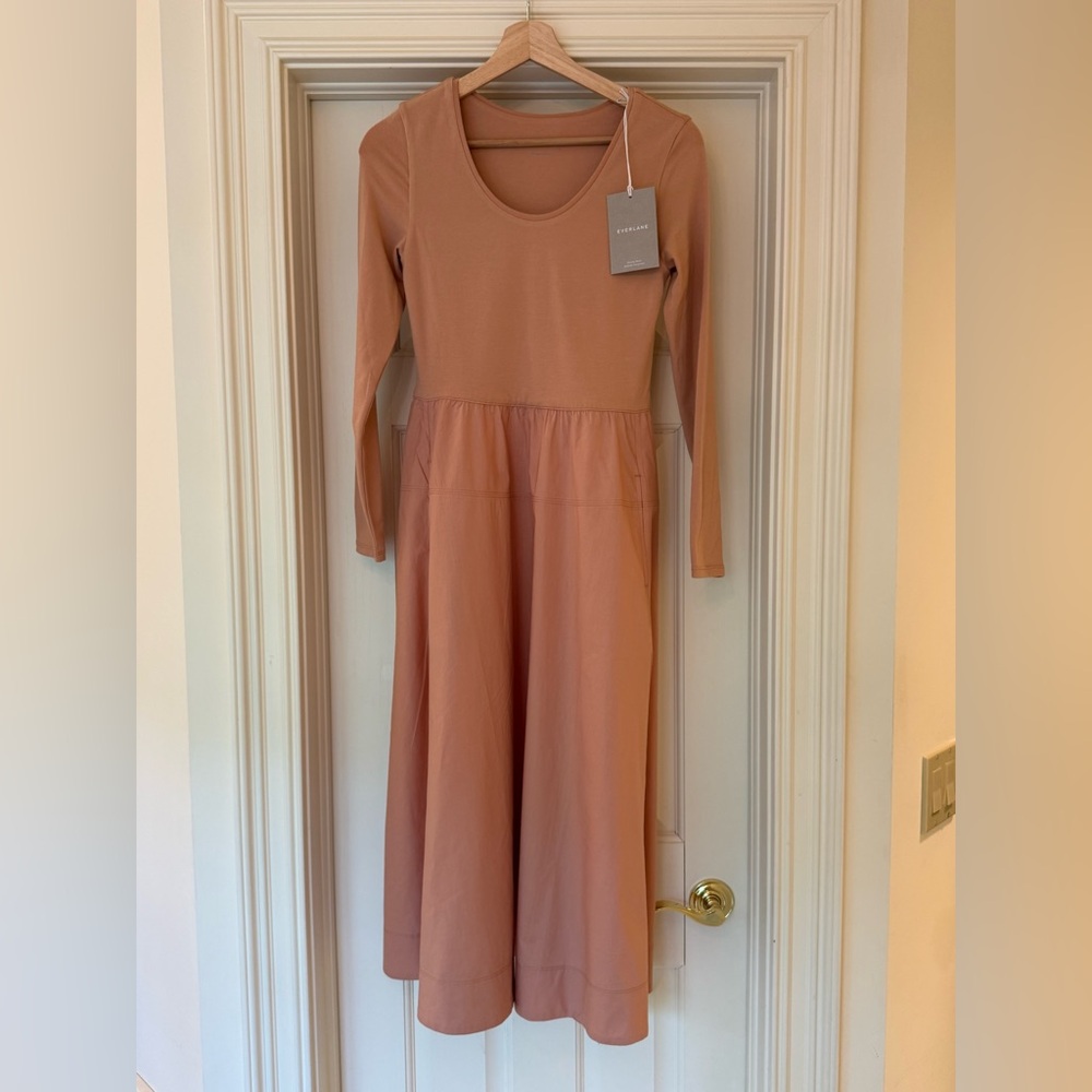 Everlane Long Sleeve Riviera Dress